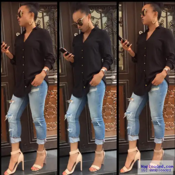 Photos: Toke Makinwa Rocks Her Natural Hair In New Photos